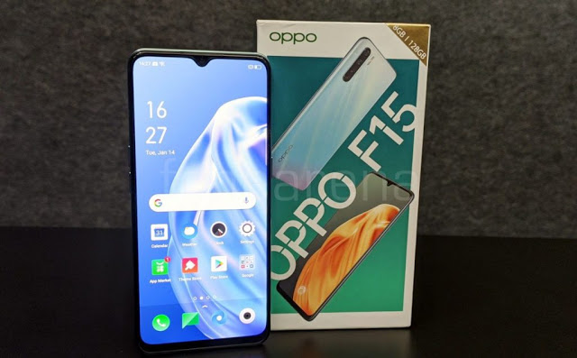 Oppo F15 (Unicorn White, 8GB RAM, 128GB Storage)